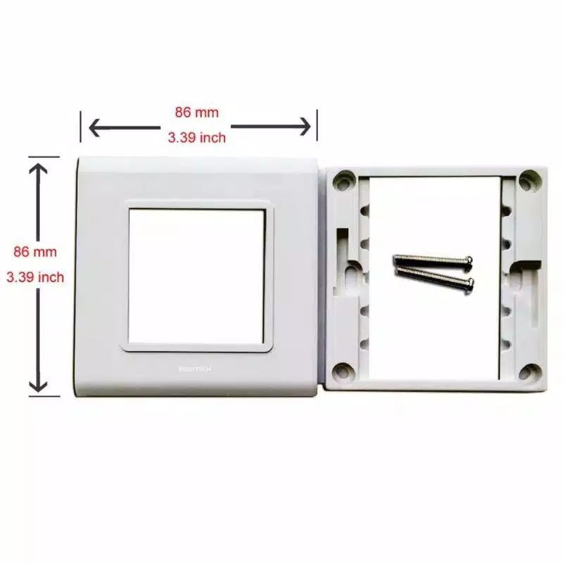 Faceplate HDMI Double Port