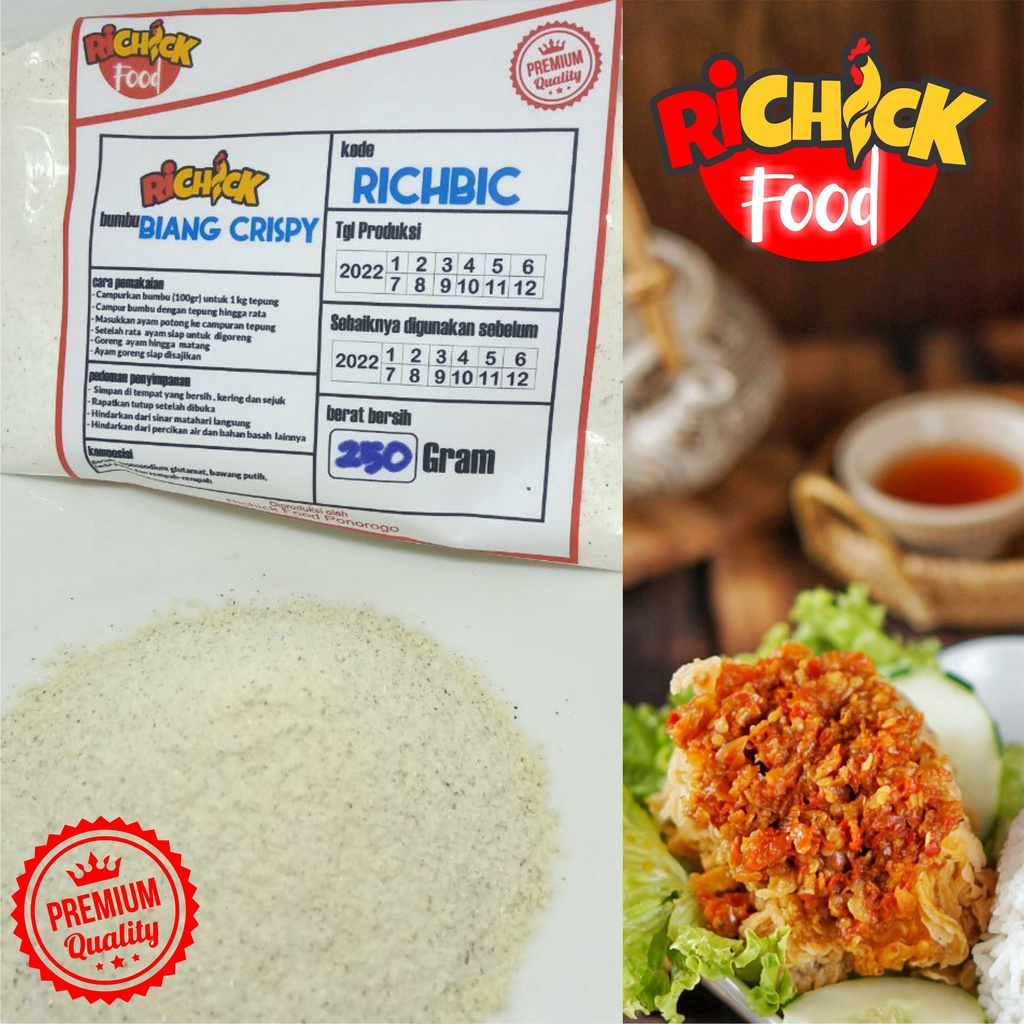 

Pasti Enak Bumbu Tepung Crispy 500 gr Kentucky Premium Halal