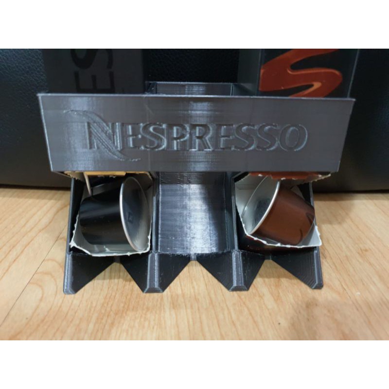 Nespresso Kapsul Capsule Dispenser Holder 3 Slots For Nespresso Coffee Capsules