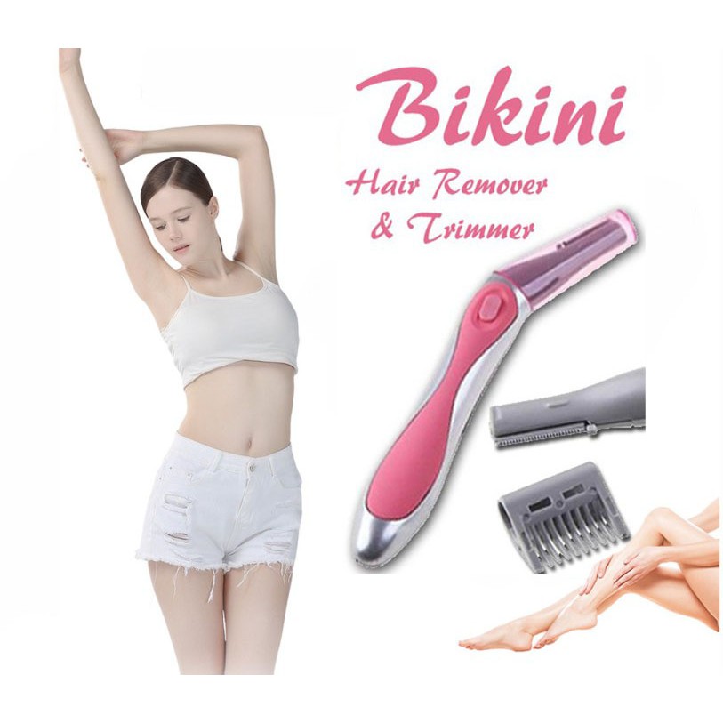 ZILLO Alat Cukur Rambut Daerah Kewanitaan Pencukur Rambut Bikini Hair Remover and Trimmer