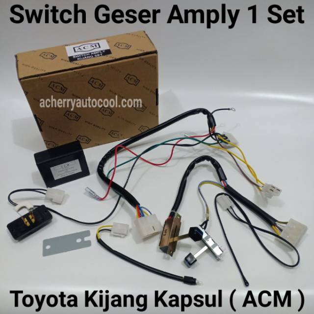 Switch Geser Saklar AC Mobil Amplifier Kijang Kapsul ACM 1 SET