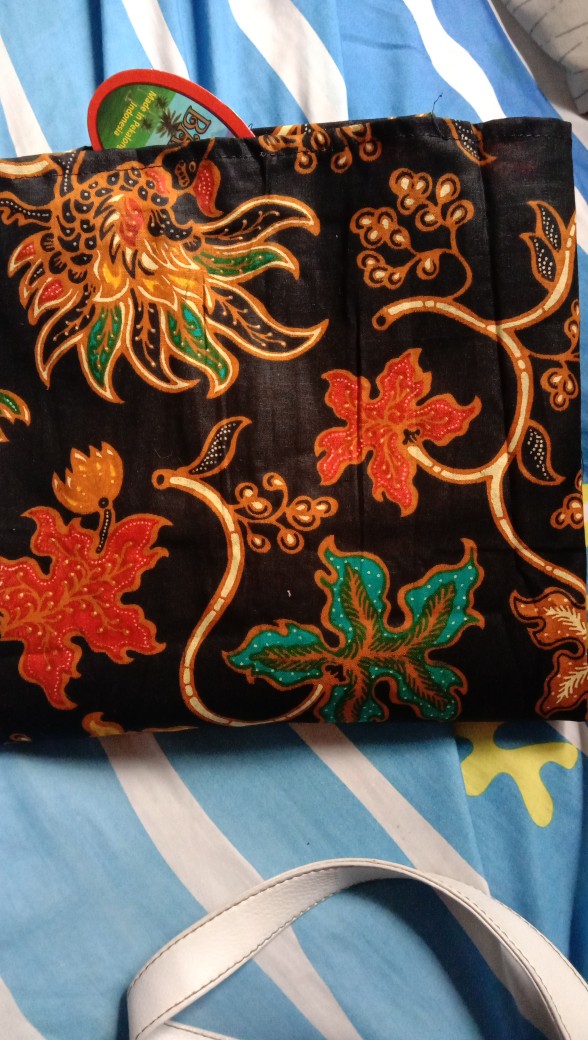 Mawarni Cardi Kombi Batik Premium Sogan Outer Kardigan Casual Modern