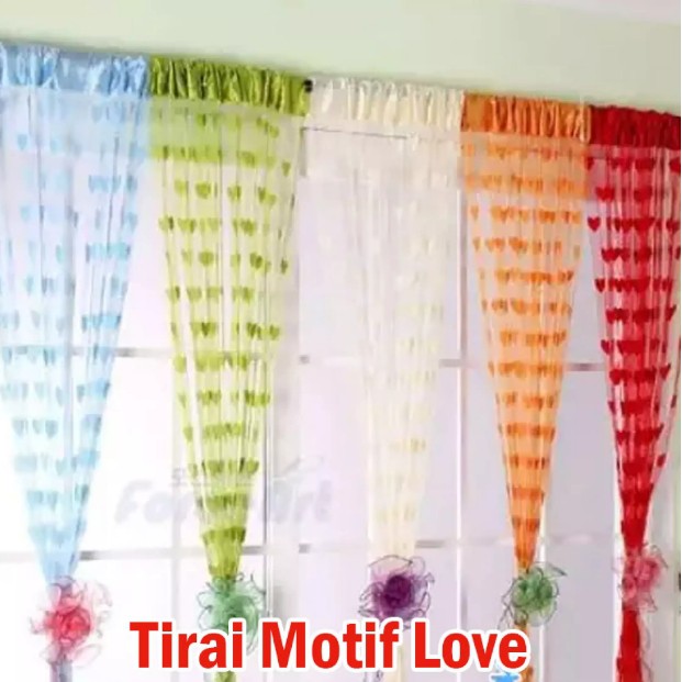 TIRAI LOVE TIRAI GORDEN MURAH | HORDENG TIRAI BENANG LOVE | SELAMBU TIRAI LOVE BENANG COD