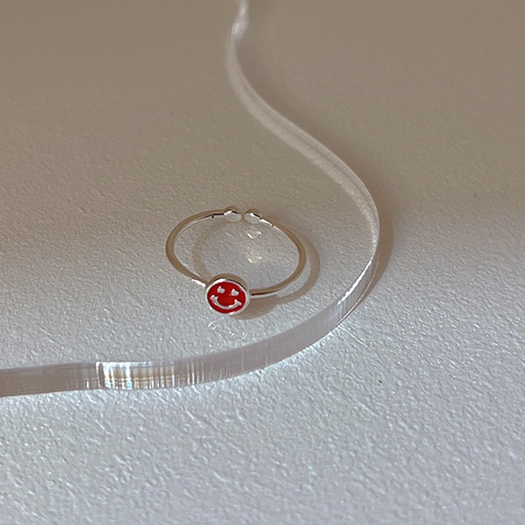 Cincin Model Terbuka Bahan Sterling Silver 925 Gaya Simple Untuk Wanita