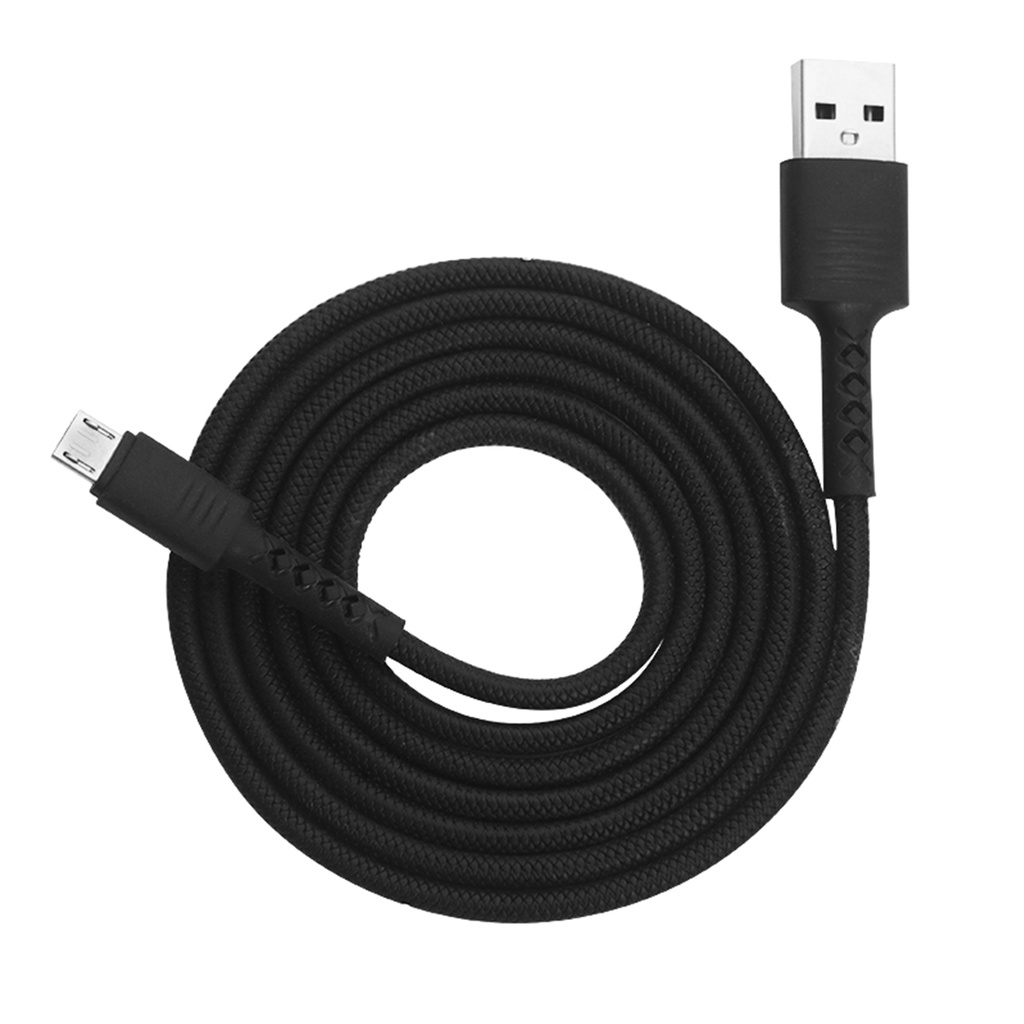 JOYSEUS Kabel data 2.4A USB Micro Cable TPE Material 100CM Fast Charging for Xiaomi Samsung OPPO Vivo-JC03M