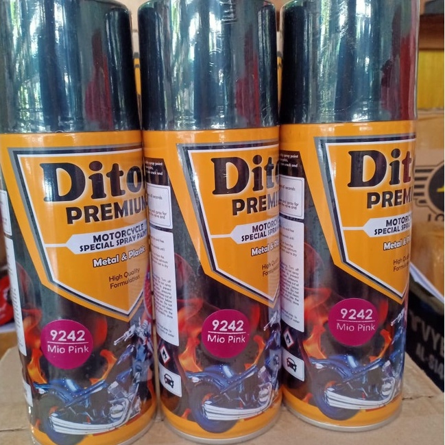 Pilok Pilox DITON Premium Y9242* Mio Pink / Merah Muda Yamaha Pink Metallic (400cc/400ml)