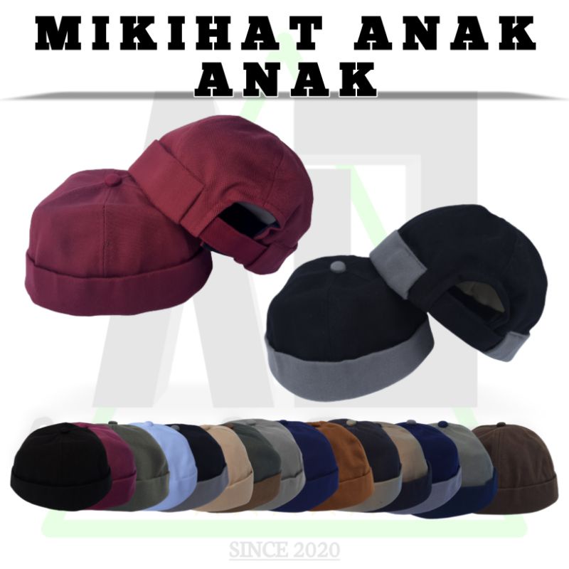 Miki Hat Anak / Peci Anak / Peci UAS Umur 2-12 Tahun