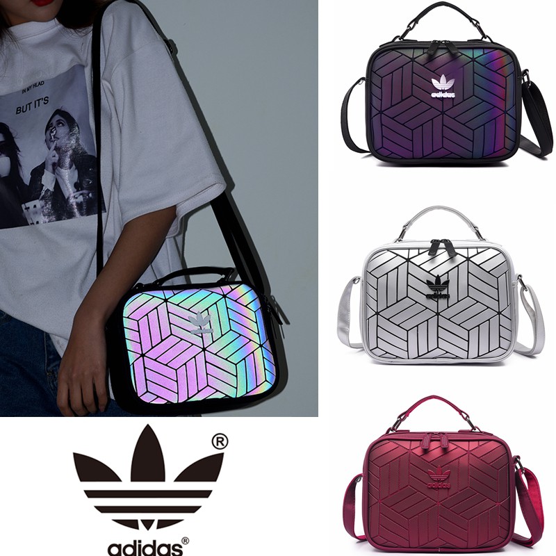  Tas Bahu Desain Adidas Mesh 3D x Issey miyaki untuk Wanita 