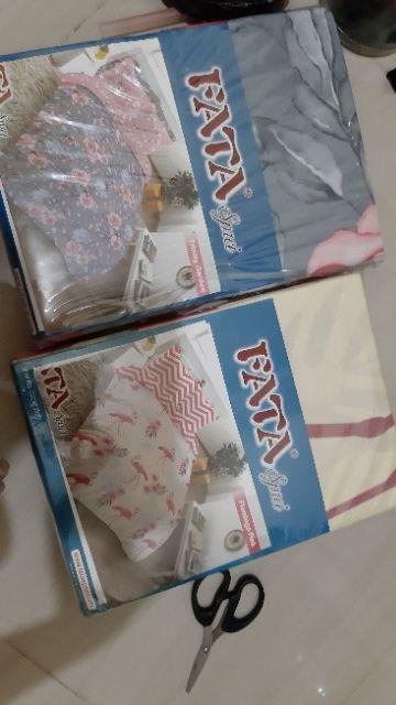 Sprei Fata Motif Mushroom/kaktus Garden/falmingo Navy/flamingo Pink/rabbit Garden/lol