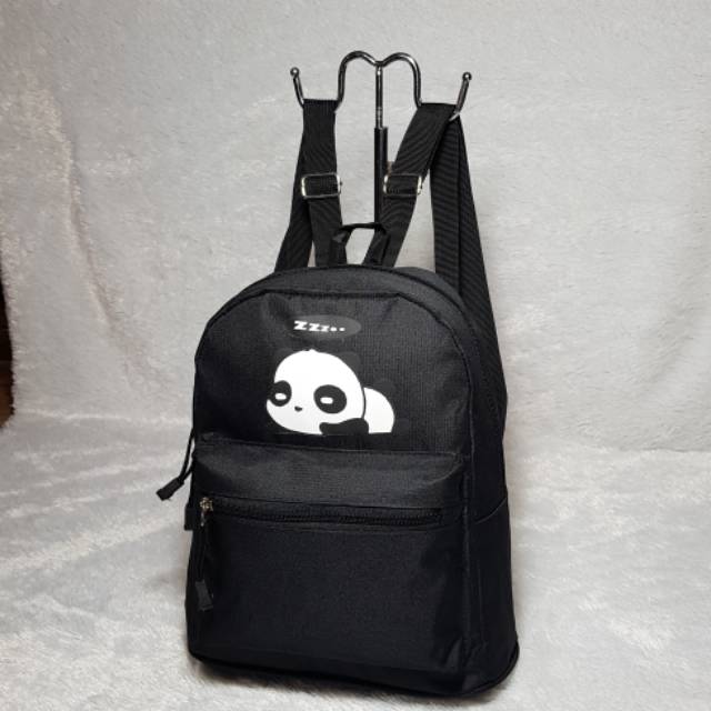 Tas Ransel Mini Sekolah Panda Tas Punggung Kecil Backpack Mini Muat Buku Tulis