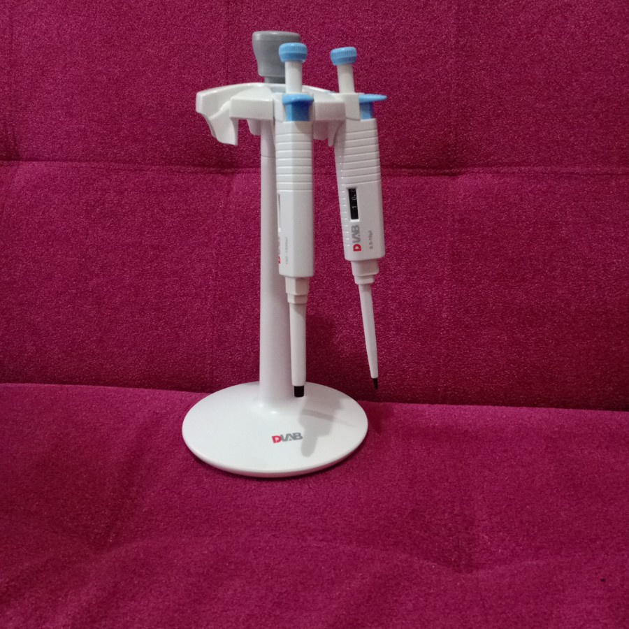 Stand rack micropipette for 6 pipette DLAB . rak pipet