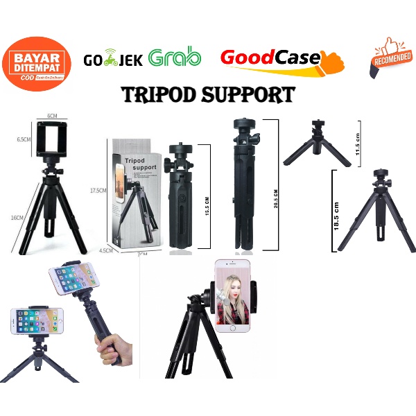 GoodCase - Mini Tripod Support With Phone Holder For Vlogger