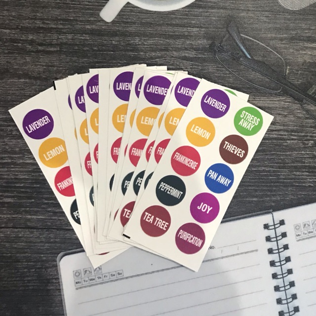 

Stiker everyday oil Young Living