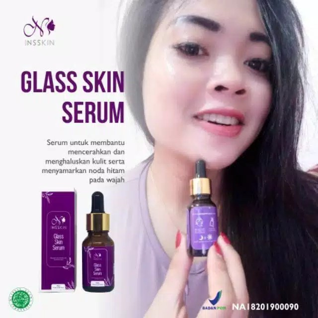 serum glasskin new ns skincare