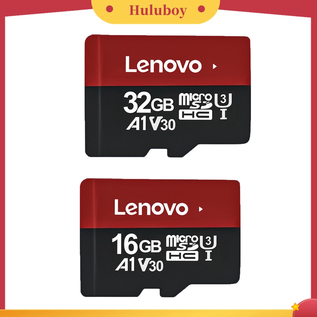 (Huluboy) Kartu Memori TF U3 Kapasitas Besar 16GB 32GB 64GB Untuk Lenovo