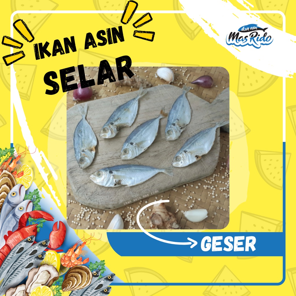 

IKAN ASIN SELAR KWALITAS SUPER HARGA MURAH