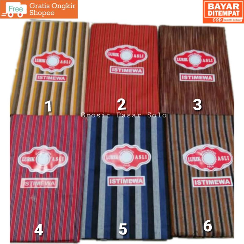 Kain Lurik / Bahan Lurik / Kain Bahan Lurik