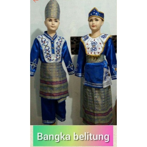 Jual Baju Adat Tradisional Bangka Belitung//pakaian Adat Nusantara ...