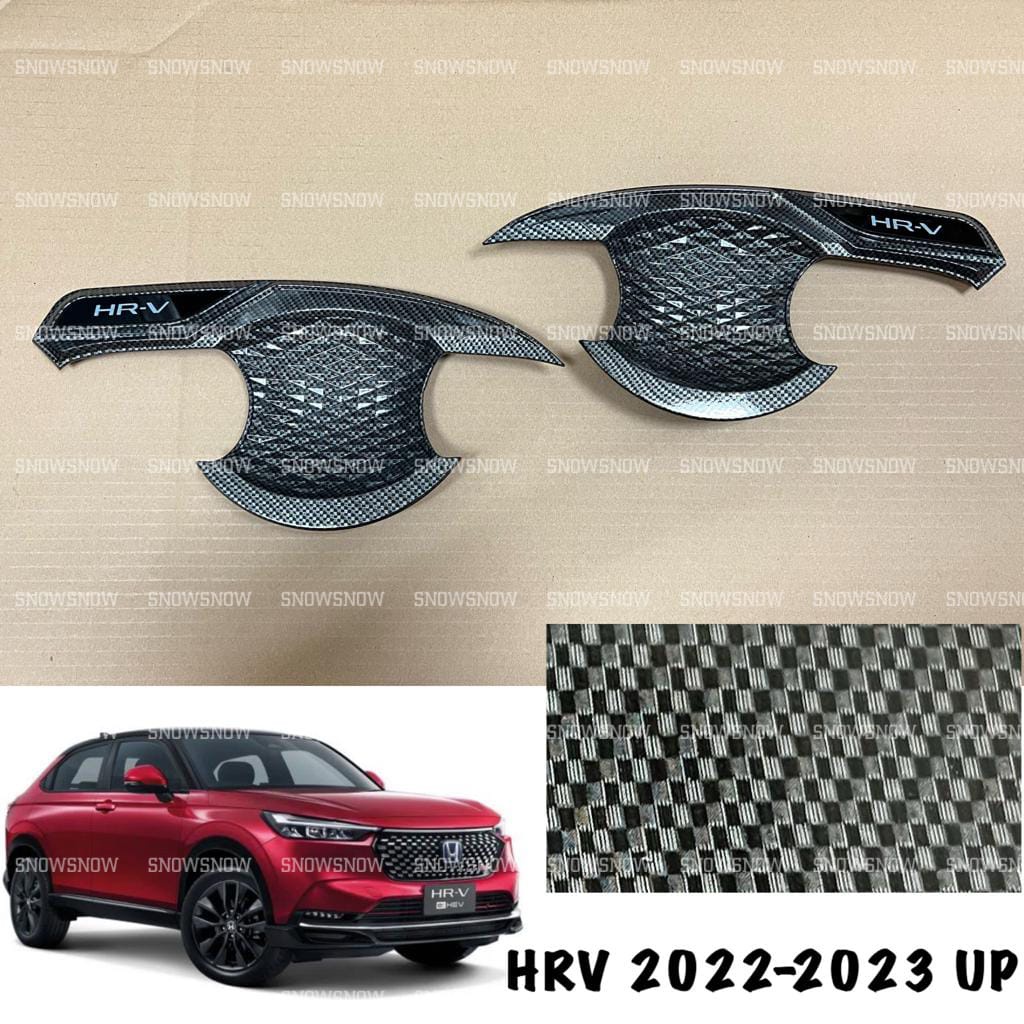 Outer Cover Mangkok Depan Honda HRV 2022 2023 Carbon