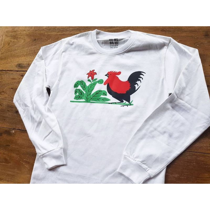 KAOS AYAM JAGO DEWASA LENGAN PANJANG