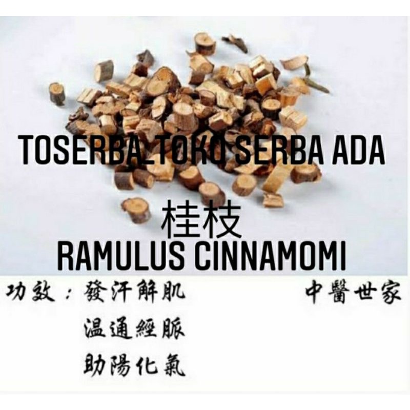 

100gr Herbal Gui Zhi Pian 桂枝片 Herb Ramulus Cinnamomi Cassia Twig / Ramulus Cinnamomi / Cinnamomi Ramulus Premium Grade