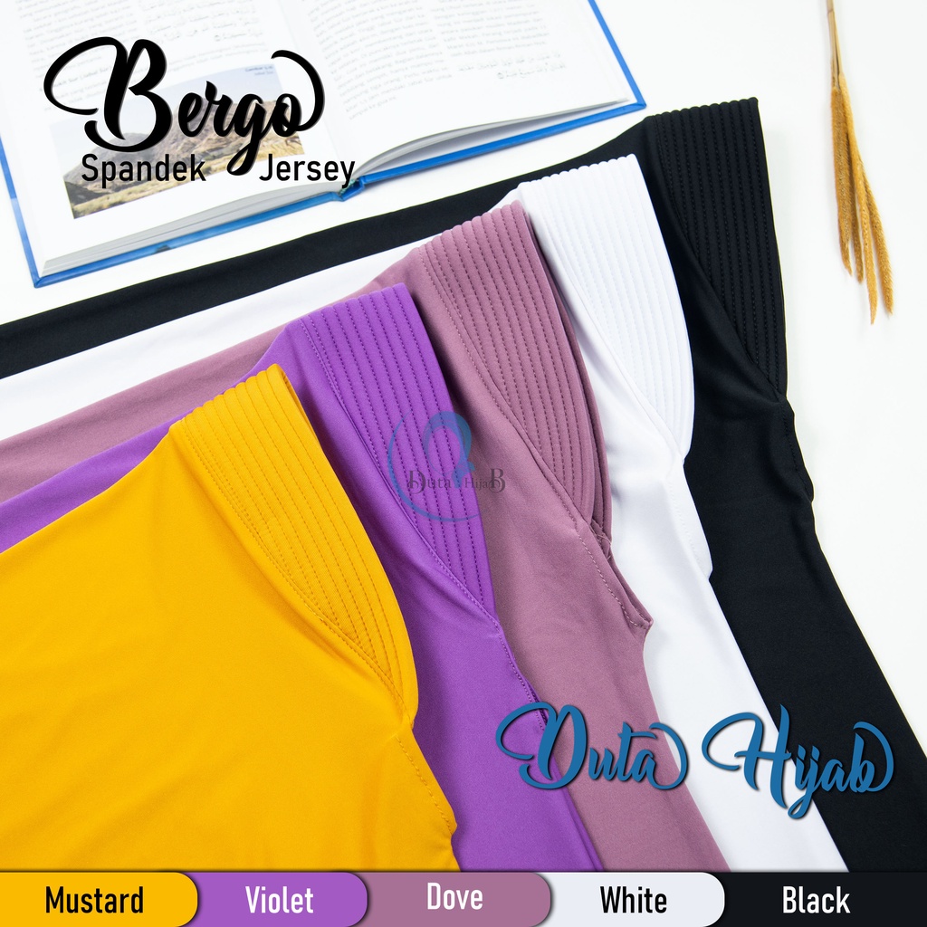 JILBAB INSTAN KHIMAR SPANDEX JERSEY UKURAN L PREMIUM HIGH QUALITY