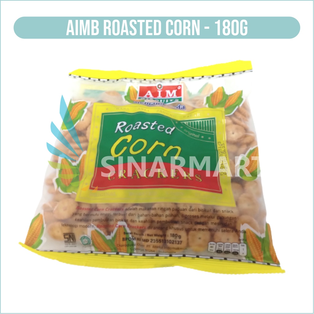 

AIM BISKUITS ROASTED CORN 180 GRAM