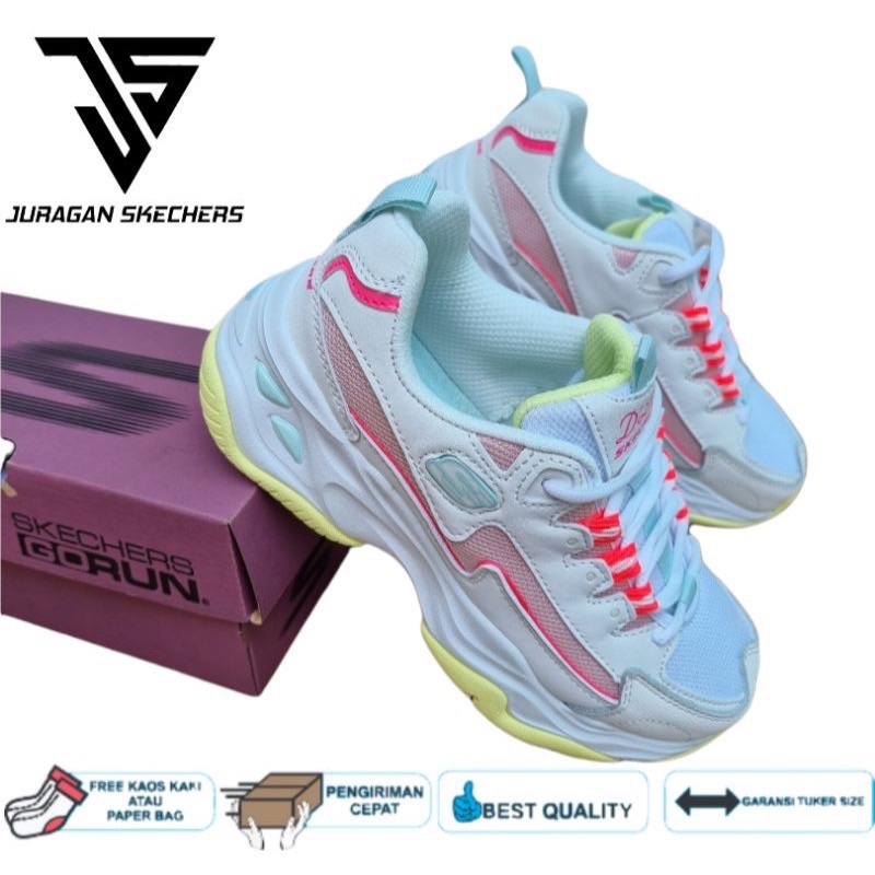 SKECHERS DLITES 4.0/SKECHERS WANITA/SNEAKERS WANITA