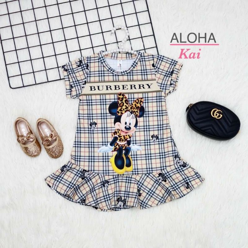 Dress Bulbery Brended Aloha Kai Anak