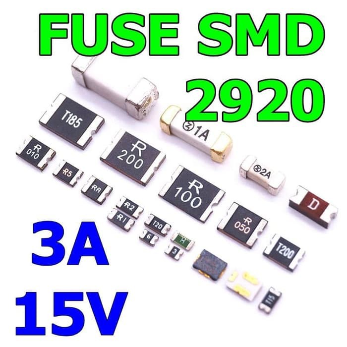 SMD Resettable Fuse 2920 PTC Fuses 15 Volt 3A