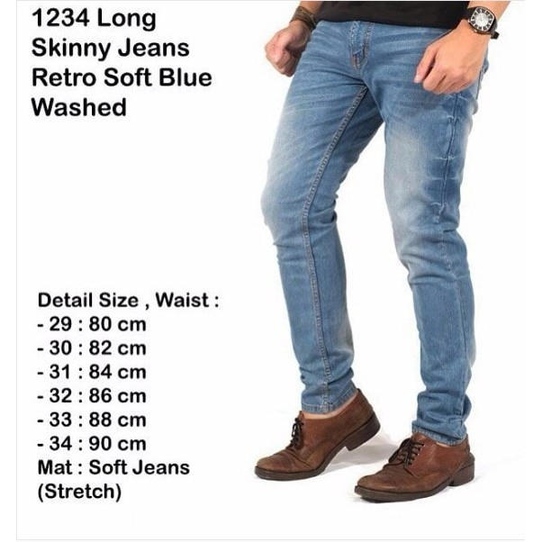 READY CELANA JEANS PANJANG BLUE ICE BLITZ PREMIUM QUALITY