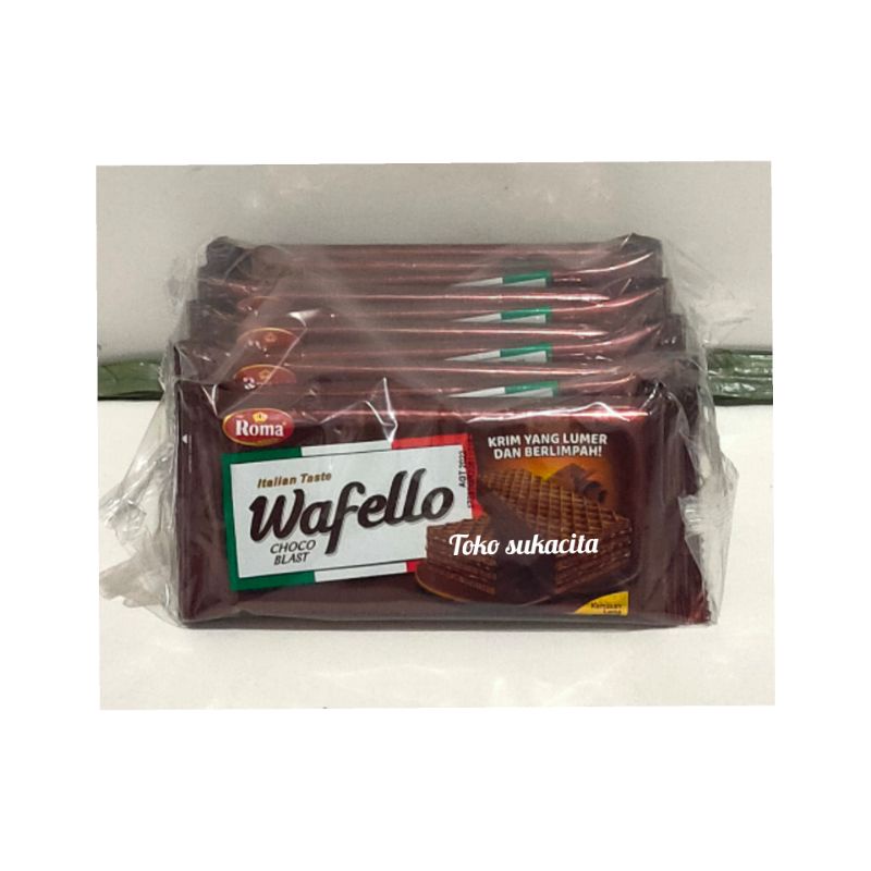 

wafello choco blast & butter caramel isi 10