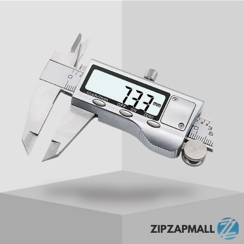 Jangka Sorong Sigmat Sketmat Digital Stainless Steel Manual Mini LCD Caliper Micrometer Terkiro 15CM