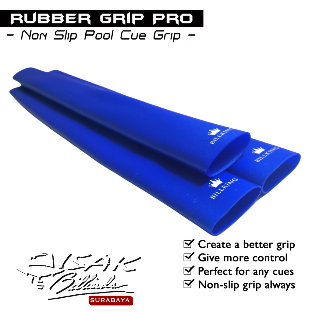 Rubber Cue Grip Pro BL - Pegangan Karet Stick Billiard Sarung Stik Biliar