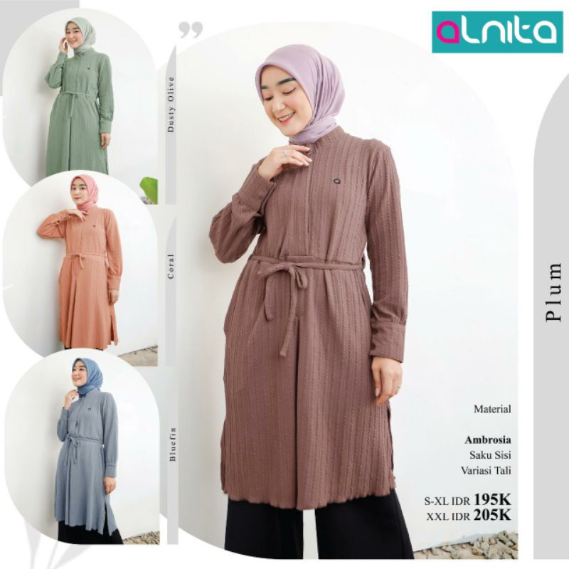 TUNIK ALNITA ADDIA TUNIK DEWASA ALNITA ORIGINAL