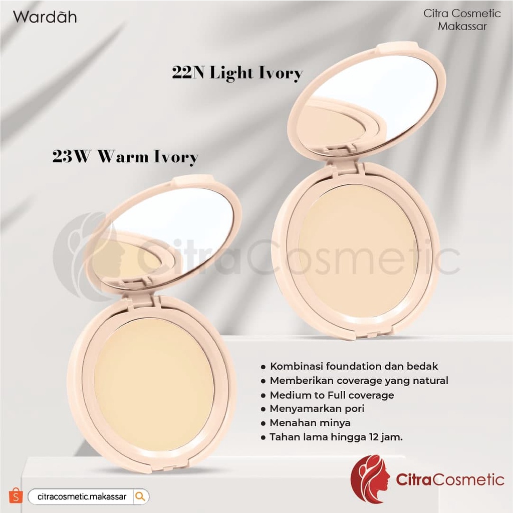 Wardah Colorfit Velvet Powder Foundation