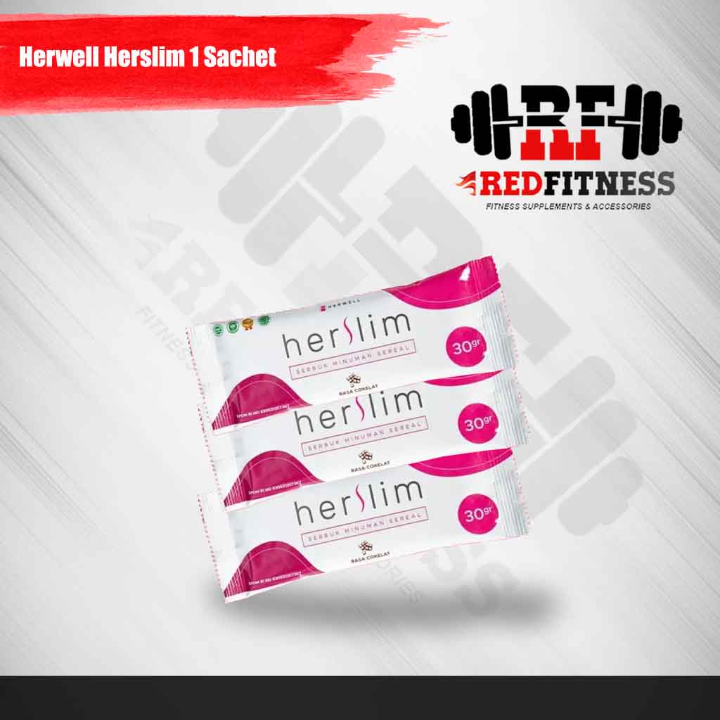 Herwell Herslim Eceran 1 Sachet - Susu Minuman Diet Penurun Berat Badan / Meal Replacement BPOM Halal