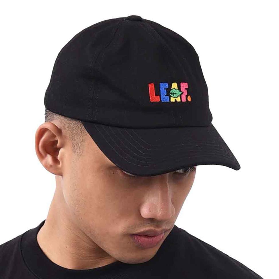 PWR.14Jl22т– LEAF OG Logo Multicolor Black Dad Cap