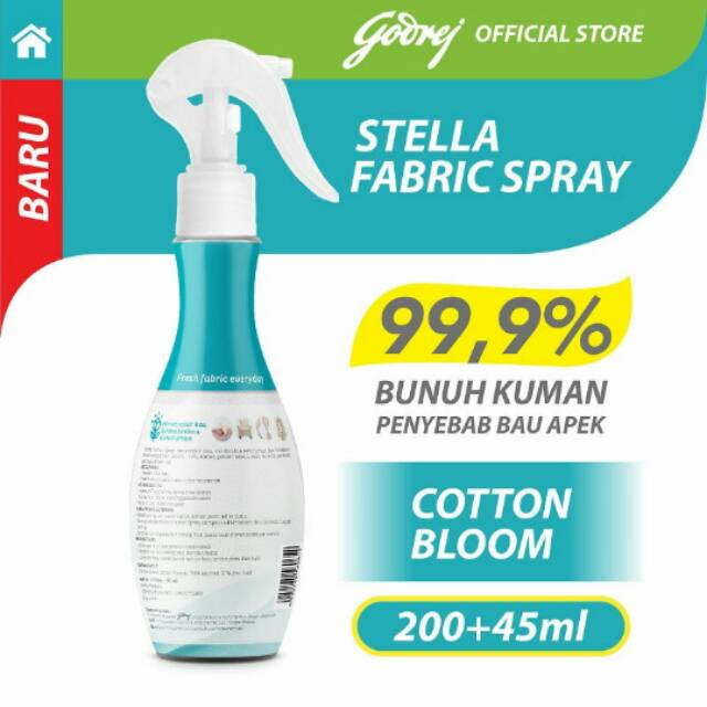 Stella fabric  spray cotton bloom disinfektan kain 
