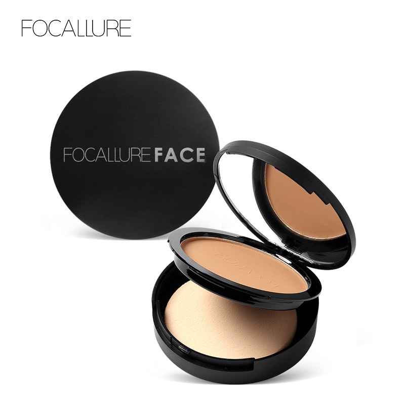 FOCALLURE 4PCS Professional Makeup set Eyeshadow / Face foundation / concealer / Compressed powder  Beauty Makeup