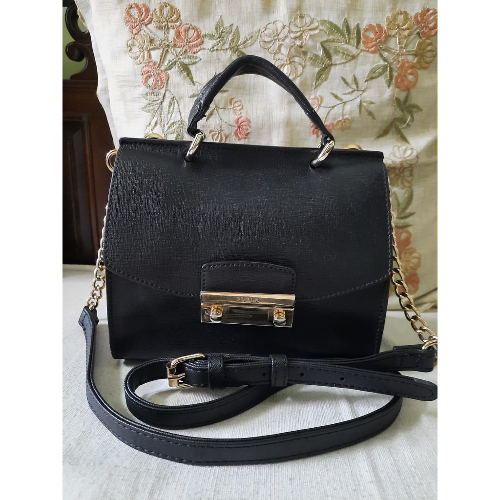 Tas Wanita Branded Second Furla Tas Selempang Sling Bag