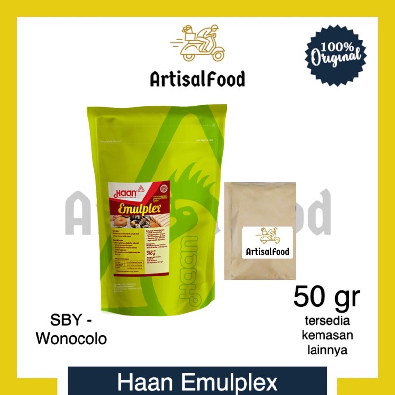 

(50 Gr) HAAN EMULPLEX emplex perenyah kue kering