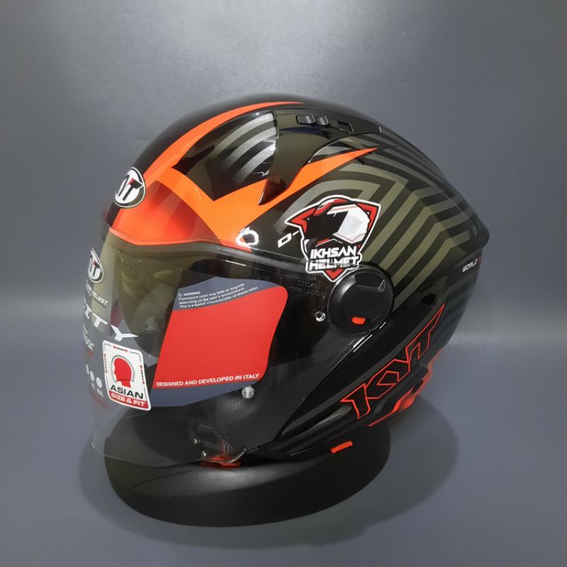 KYT D CITY LUCENT BLACK RED / KYT DCITY BLACK RED