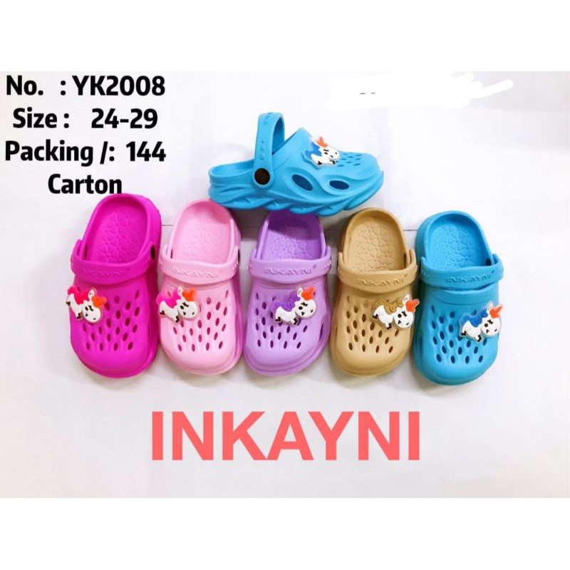 Sandal Baim Anak Bayi Perempuan Motif Unicorn Kuda Pony