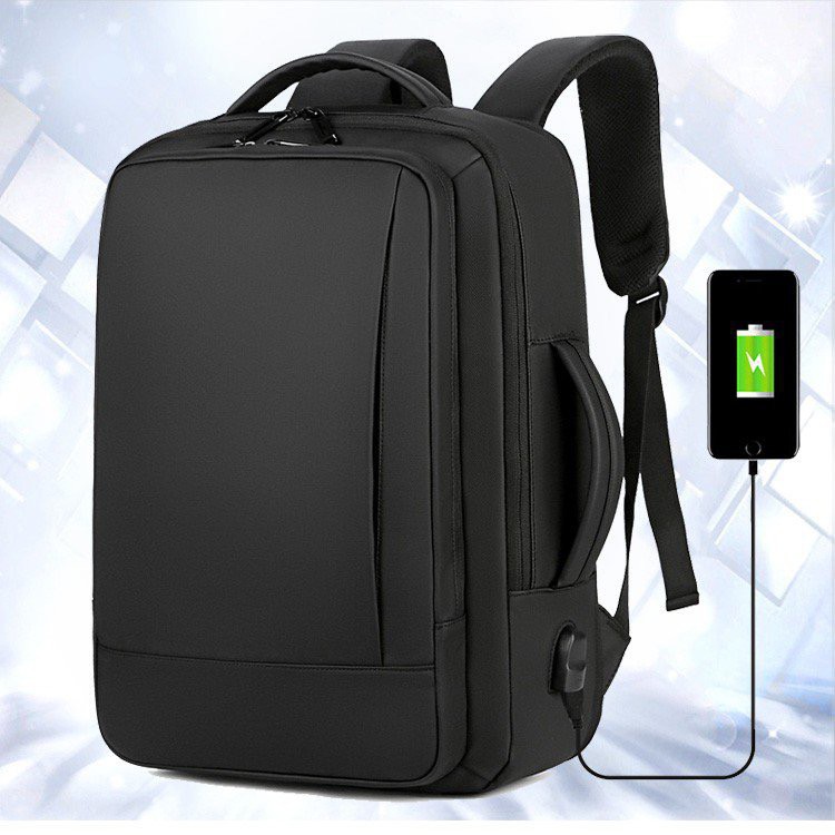 TAS PRIA/TAS RANSEL/TAS PUNGGUNG/TAS BASCKPACK/TAS LAPTOP+USB Slot+Expanding/tas murah [IMPORT]