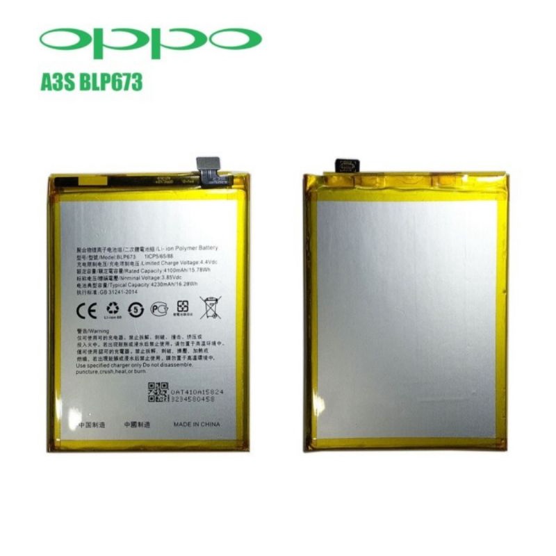 BATERAI BATRE OPPO A3S BLP673 BATTERY OPPO BLP673