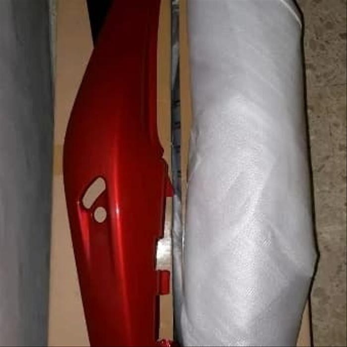 cover body belakang ninja rr old se merah maron original kanan ki