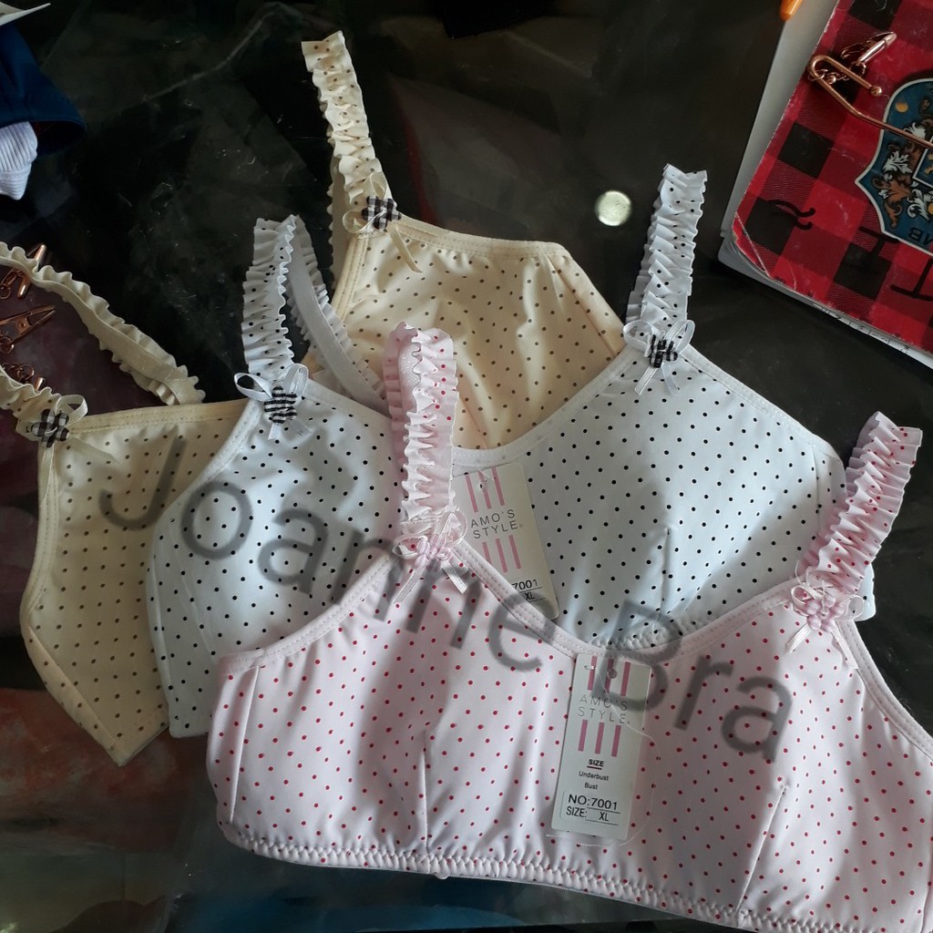 Amo's Style Beedess A 7001 Bra BH Miniset Anak Remaja Perempuan - Miniset Amos