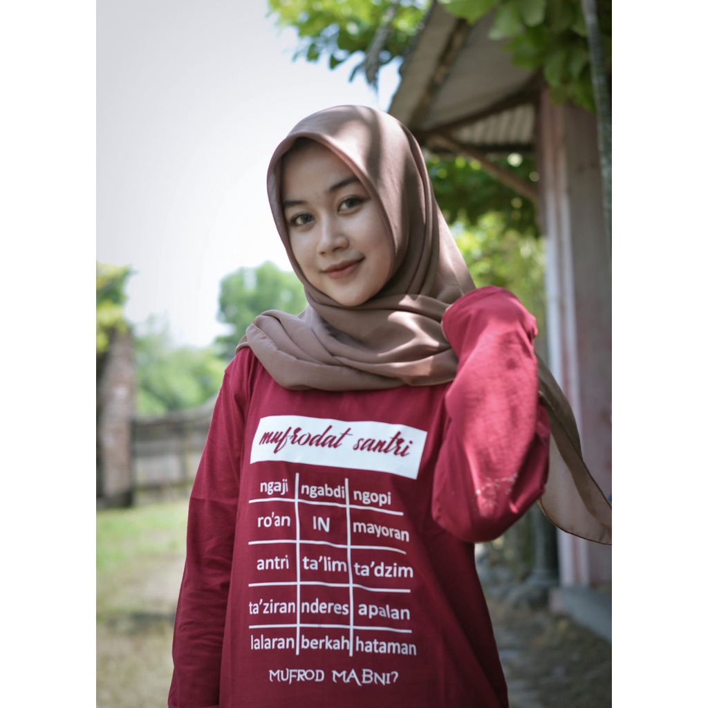Kaos Santri Mufrodat Santri Kaos Santri Keren Kaos Santri Salafy Kaos Santri Murah