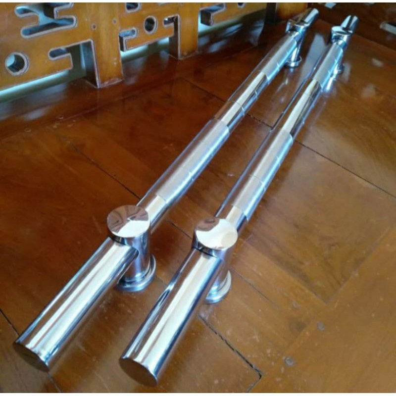 handle pintu rumah minimalis gagang pintu tarikan pintu bulat panjang 80cm